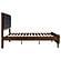 Robyn Wood Full Platform Bed - Dark Walnut by Coaster