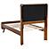 Robyn Wood Twin Platform Bed - Dark Walnut by Coaster