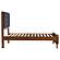 Robyn Wood Twin Platform Bed - Dark Walnut by Coaster