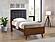 Robyn Wood Twin Platform Bed - Dark Walnut by Coaster