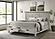 Franco Wood Eastern King Storage Panel Bed - Distressed White by Coaster