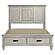 Franco Wood Queen Storage Panel Bed - Distressed White by Coaster
