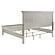 Franco Wood Eastern King Panel Bed - Distressed White by Coaster