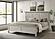 Franco Wood Eastern King Panel Bed - Distressed White by Coaster