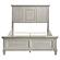 Franco Wood Queen Panel Bed - Distressed White by Coaster