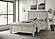 Franco Wood Queen Panel Bed - Distressed White by Coaster