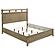 Hazlewood 61" Eastern King Panel Bed - Vineyard Oak by Coaster