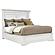Mckinney Eastern King LED Light Panel Bed - Vintage White by Coaster