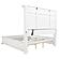 Mckinney Eastern King LED Light Panel Bed - Vintage White by Coaster
