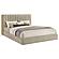 Arielle Eastern King Bookcase Panel Storage Bed - Light Oak by Coaster