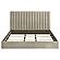 Arielle Eastern King Bookcase Panel Storage Bed - Light Oak by Coaster