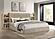 Arielle Eastern King Bookcase Panel Storage Bed - Light Oak by Coaster
