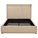 Lawson 54" Upholstered Eastern King Platform Bed - Saddle by Coaster