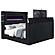 Tisdall California King Flame Visualizer TV Bed - Black by Coaster