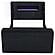 Tisdall California King Flame Visualizer TV Bed - Black by Coaster