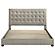 Medley Genuine Leather Eastern King Platform Bed - Tan by Coaster