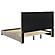 Medley Genuine Leather Eastern King Platform Bed - Tan by Coaster