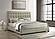 Medley Genuine Leather Eastern King Platform Bed - Tan by Coaster