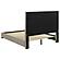 Medley Genuine Leather Queen Panel Platform Bed - Tan by Coaster