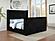 Centergrove Upholstered California King Wingback TV Bed - Black by Coaster
