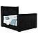 Centergrove Upholstered Queen Wingback TV Bed - Black by Coaster