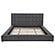 Dreux Upholstered Eastern King Panel Platform Bed - Grey by Coaster