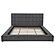 Dreux Upholstered California King Panel Platform Bed - Grey by Coaster