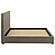 Delsea Upholstered Queen Panel Platform Bed - Light Brown by Coaster