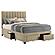 Wheatland 4-drawer Upholstered Full Storage Bed - Light Brown by Coaster