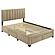 Wheatland 4-drawer Upholstered Full Storage Bed - Light Brown by Coaster