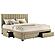 Wheatland 4-drawer Upholstered Eastern King Storage Bed - Brown by Coaster
