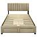 Wheatland 4-drawer Upholstered Queen Storage Bed - Light Brown by Coaster