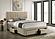 Wheatland 4-drawer Upholstered Queen Storage Bed - Light Brown by Coaster