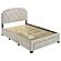 Marianna 4-drawer Upholstered Full Storage Bed - Cream by Coaster