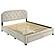 Marianna 4-drawer Upholstered Eastern King Storage Bed - Cream by Coaster