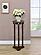 Edite Round Marble Top Plant Stand - Merlot by Coaster