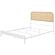 Amherst Radio Weave Rattan Metal Queen Bed - White by Coaster