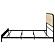 Amherst Radio Weave Rattan Metal Queen Bed - Black by Coaster