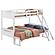 Littleton Wood Twin Over Full Bunk Bed - White by Coaster