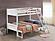 Littleton Wood Twin Over Full Bunk Bed - White by Coaster