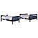 Chapman Wood Twin Over Full Bunk Bed - Black by Coaster