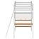 Campus 3-shelf Metal Twin Workstation Loft Bed Matte White by Coaster