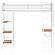 Campus 3-shelf Metal Twin Workstation Loft Bed Matte White by Coaster