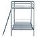 Carson Metal Twin Over Twin Bunk Bed Glossy - Silver by Coaster