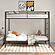 Alevera Metal Twin Over Twin Bunk Bed w/Ladder - Black by Coaster