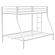 Alevera Metal Twin Over Full Bunk Bed w/Ladder White by Coaster