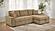 Pastrana Upholstered Sleeper Sectional Right Arm Facing Chaise - Camel by Coaster