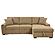 Pastrana Upholstered Sleeper Sectional Right Arm Facing Chaise - Camel by Coaster