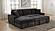 Pastrana Upholstered Sleeper Sectional Left Arm Facing Chaise - Grey by Coaster