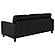 Scotland Faux Leather Upholstered Track Arm Sofa - Black by Coaster